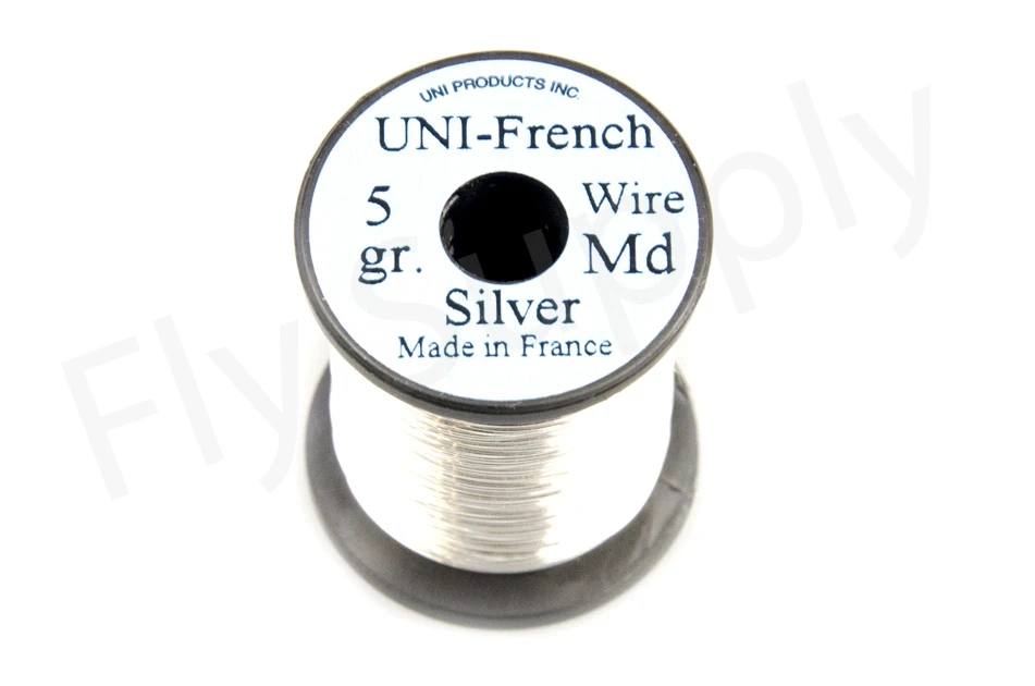 Uni French Wire Silver 4 Uni French Wire Silver - Afbeelding 2