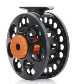 Vision Kalu Black Reel Orange Knob -Aanbevolen Winkels Voor Visuitrusting VKV56M 51