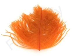 Veniard Ostrich Herl -Aanbevolen Winkels Voor Visuitrusting Veniard Ostrich Herl OSTH XXX hot orange