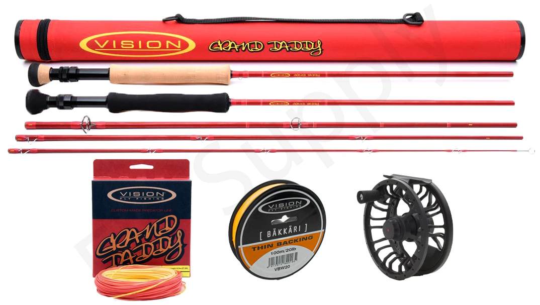Vision Grand Daddy Predator Rod Set 3 Vision Grand Daddy Predator Rod Set