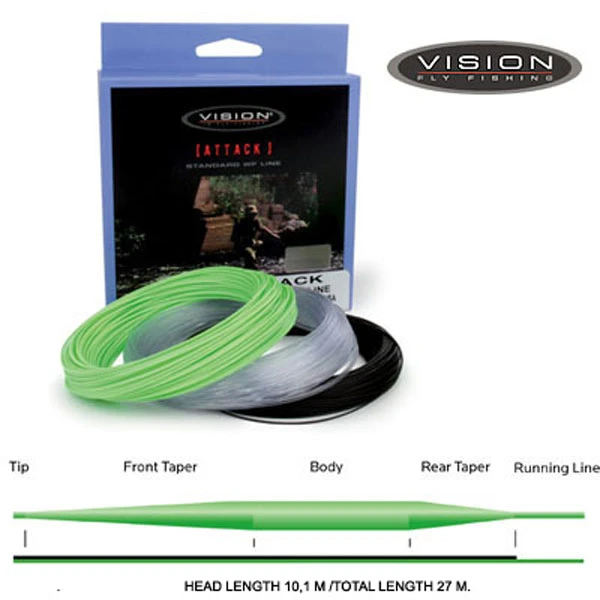 Vision Attack Sink 3 Inch Per Sec Fly Line 4 Vision Attack Sink 3 Inch Per Sec Fly Line - Afbeelding 2