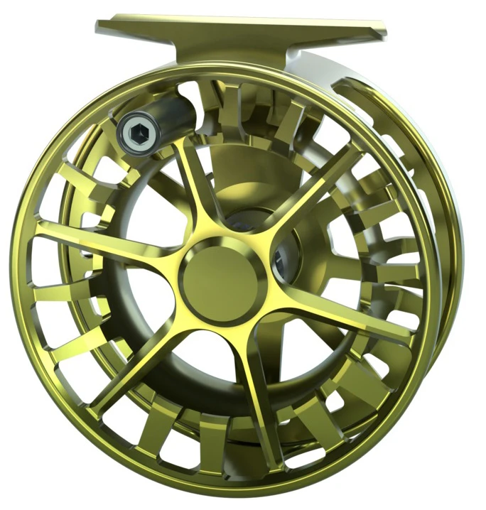 Waterworks Lamson Guru Olive Green Fly Reel 3 Waterworks Lamson Guru Olive Green Fly Reel