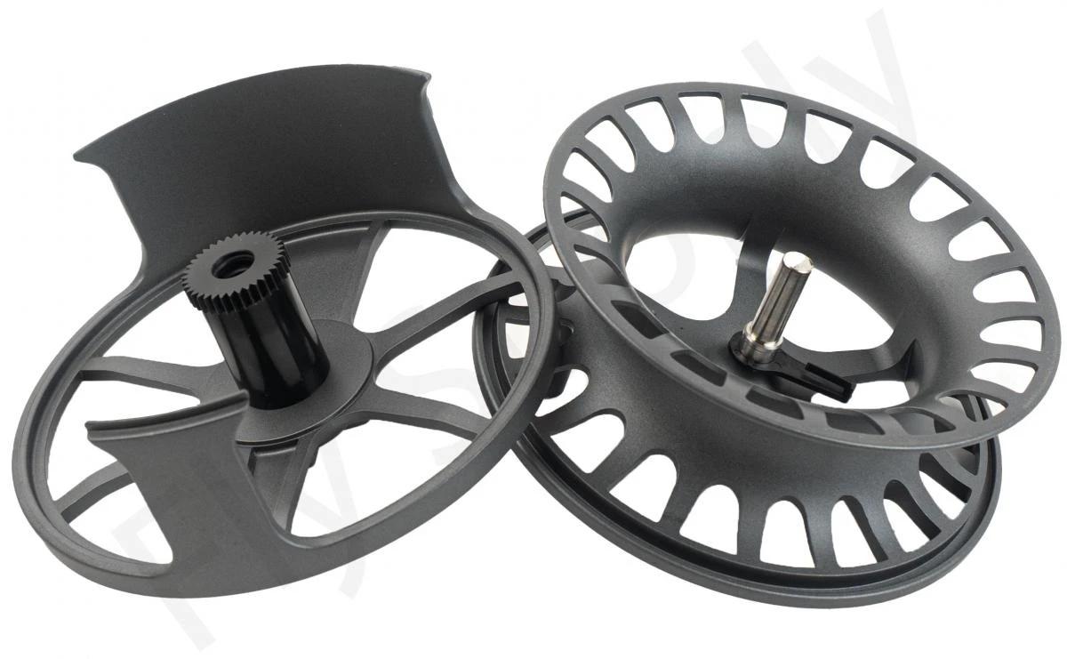 Waterworks Lamson Liquid Smoke Fly Reel 6 Waterworks Lamson Liquid Smoke Fly Reel - Afbeelding 4
