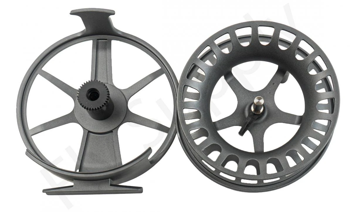 Waterworks Lamson Liquid Smoke Fly Reel 7 Waterworks Lamson Liquid Smoke Fly Reel - Afbeelding 5