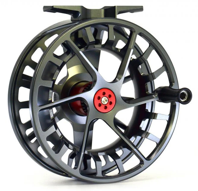 Waterworks Lamson Speedster Dark Smoke Fly Reel 3 Waterworks Lamson Speedster Dark Smoke Fly Reel