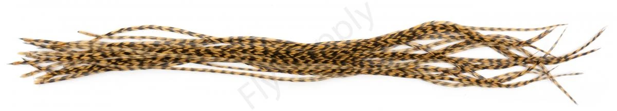 Whiting Dry Fly Saddle Feather Pack 60pc Mix Set With Hackle Gauge 22 Whiting Dry Fly Saddle Feather Pack 60pc Mix Set With Hackle Gauge - Afbeelding 20