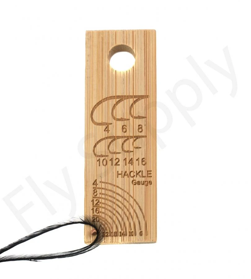 Whiting Dry Fly Saddle Feather Pack 60pc Mix Set With Hackle Gauge 9 Whiting Dry Fly Saddle Feather Pack 60pc Mix Set With Hackle Gauge - Afbeelding 7