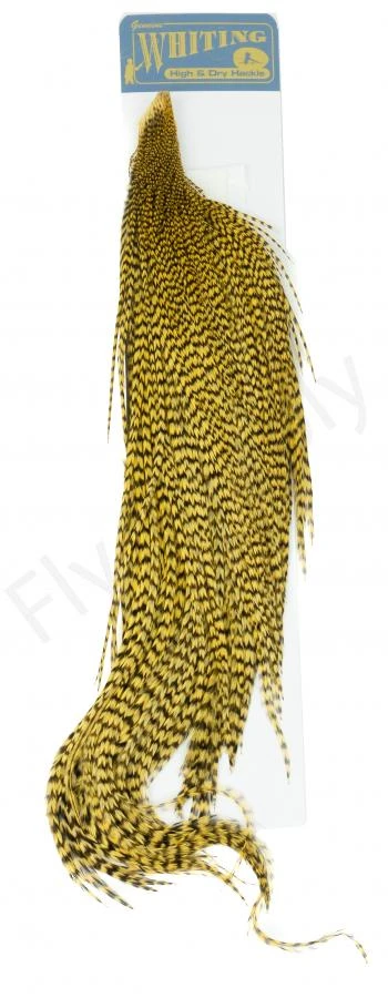 Whiting High & Dry Hackle 1/2 Cape 5 Whiting High & Dry Hackle 1/2 Cape - Afbeelding 3