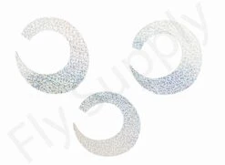 Wiggle Tails Jumbo Slim 3pc Original Pacchiarini's -Aanbevolen Winkels Voor Visuitrusting Wiggle Tails Jumbo Slim 3pc Original Pacchiarinis FSTYING WTJS X 1. holographic silver
