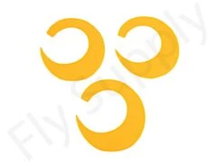 Wiggle Tails Jumbo Slim 3pc Original Pacchiarini's -Aanbevolen Winkels Voor Visuitrusting Wiggle Tails Jumbo Slim 3pc Original Pacchiarinis FSTYING WTJS X 13. fluo orange