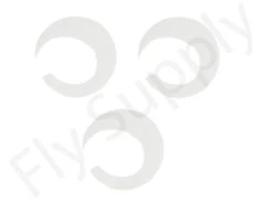 Wiggle Tails Jumbo Slim 3pc Original Pacchiarini's -Aanbevolen Winkels Voor Visuitrusting Wiggle Tails Jumbo Slim 3pc Original Pacchiarinis FSTYING WTJS X 18. white