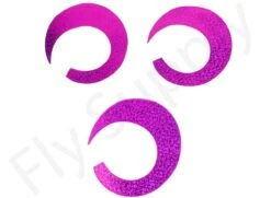 Wiggle Tails Jumbo Slim 3pc Original Pacchiarini's -Aanbevolen Winkels Voor Visuitrusting Wiggle Tails Jumbo Slim 3pc Original Pacchiarinis FSTYING WTJS X 6. holographic pink