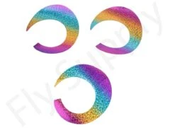 Wiggle Tails Jumbo Slim 3pc Original Pacchiarini's -Aanbevolen Winkels Voor Visuitrusting Wiggle Tails Jumbo Slim 3pc Original Pacchiarinis FSTYING WTJS X 7. rainbow