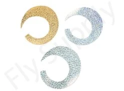 Wiggle Tails Jumbo Wide 3pc Original Pacchiarini's -Aanbevolen Winkels Voor Visuitrusting Wiggle Tails Jumbo Wide 3pc Original Pacchiarinis FSTYING WTJW X 11. holographic silver gold