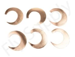 Wiggle Tails Medium 6pc Original Pacchiarini's -Aanbevolen Winkels Voor Visuitrusting Wiggle Tails Medium 6pc Original Pacchiarinis FSTYING WTM X copper