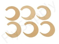 Wiggle Tails Medium 6pc Original Pacchiarini's -Aanbevolen Winkels Voor Visuitrusting Wiggle Tails Medium 6pc Original Pacchiarinis FSTYING WTM X tan