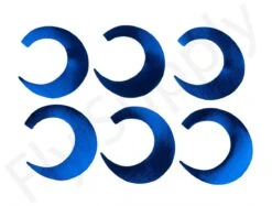 Wiggle Tails XL 6pc Original Pacchiarini's -Aanbevolen Winkels Voor Visuitrusting Wiggle Tails XL 6pc Original Pacchiarinis FSTYING WTXL X blue