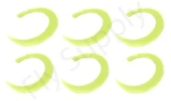 Wiggle Tails XL 6pc Original Pacchiarini's -Aanbevolen Winkels Voor Visuitrusting Wiggle Tails XL 6pc Original Pacchiarinis FSTYING WTXL X fel geel