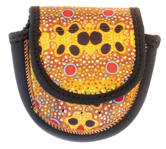 Wingo Outdoors Reel Case Brown Trout Small 3 Wingo Outdoors Reel Case Brown Trout Small