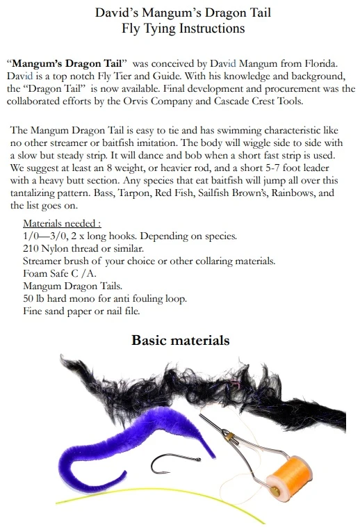 Cascade Mini Dragon Tails 5pc 17 Cascade Mini Dragon Tails 5pc - Afbeelding 15