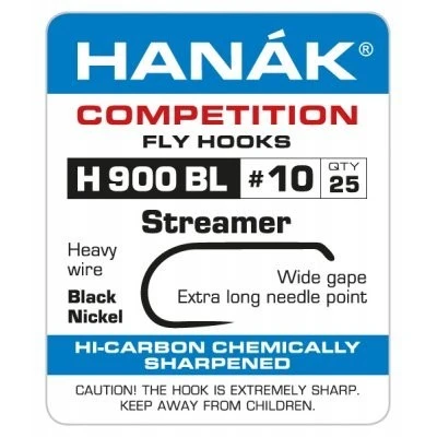 Hanak Streamer H 900 BL Hooks 25 Pc 4 Hanak Streamer H 900 BL Hooks 25 Pc - Afbeelding 2