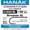 Hanak Streamer XL H 950 BL Hooks 25 Pc -Aanbevolen Winkels Voor Visuitrusting hanak20h2095020bl20streamer20xl20hook 1