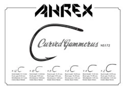 Ahrex NS172 Curved Gammarus Hooks -Aanbevolen Winkels Voor Visuitrusting ns17220medium