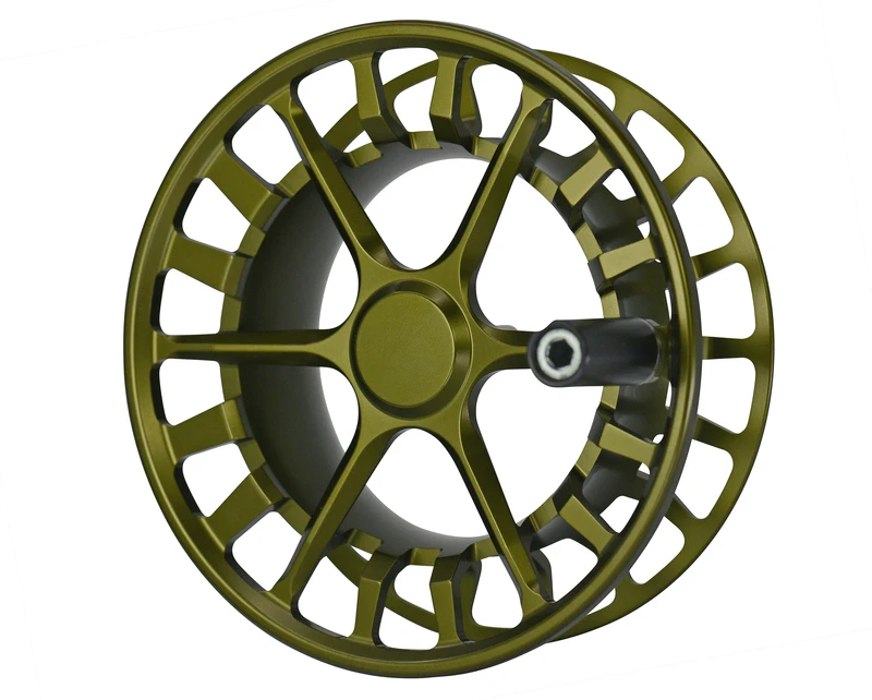 Waterworks Lamson Guru Olive Green Fly Reel 5 Waterworks Lamson Guru Olive Green Fly Reel - Afbeelding 3