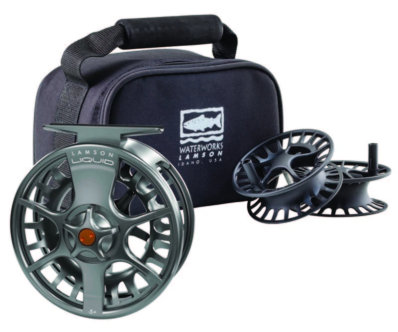 Waterworks Lamson Liquid Smoke Fly Reel 3 Waterworks Lamson Liquid Smoke Fly Reel