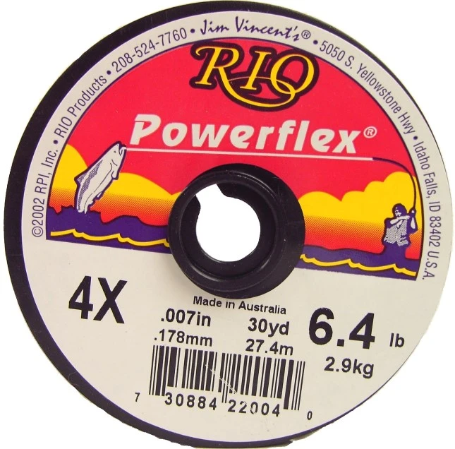 Rio Powerflex 8X Tippet 0.076 Mm 27.5 M Spool 3 Rio Powerflex 8X Tippet 0.076 Mm 27.5 M Spool