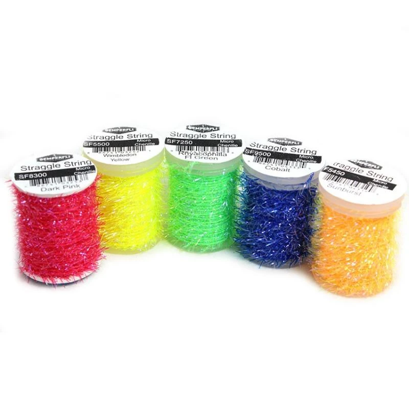 Semperfli Straggle String Micro UV Chenille Spools 4 Semperfli Straggle String Micro UV Chenille Spools - Afbeelding 2