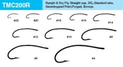 Tiemco TMC 200R Nymph And Dry Fly Hooks 20pc 9 Tiemco TMC 200R Nymph And Dry Fly Hooks 20pc -Aanbevolen Winkels Voor Visuitrusting tiemco200r