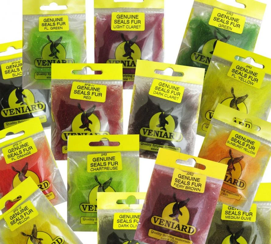 Genuine Seals Fur Dubbing 4 Genuine Seals Fur Dubbing - Afbeelding 2