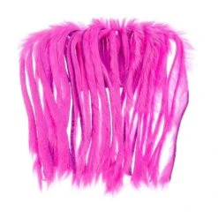 Rabbit Half Skin Zonker 4mm -Aanbevolen Winkels Voor Visuitrusting wapsi rabbit half skin zonked 4mm20fluo20pink